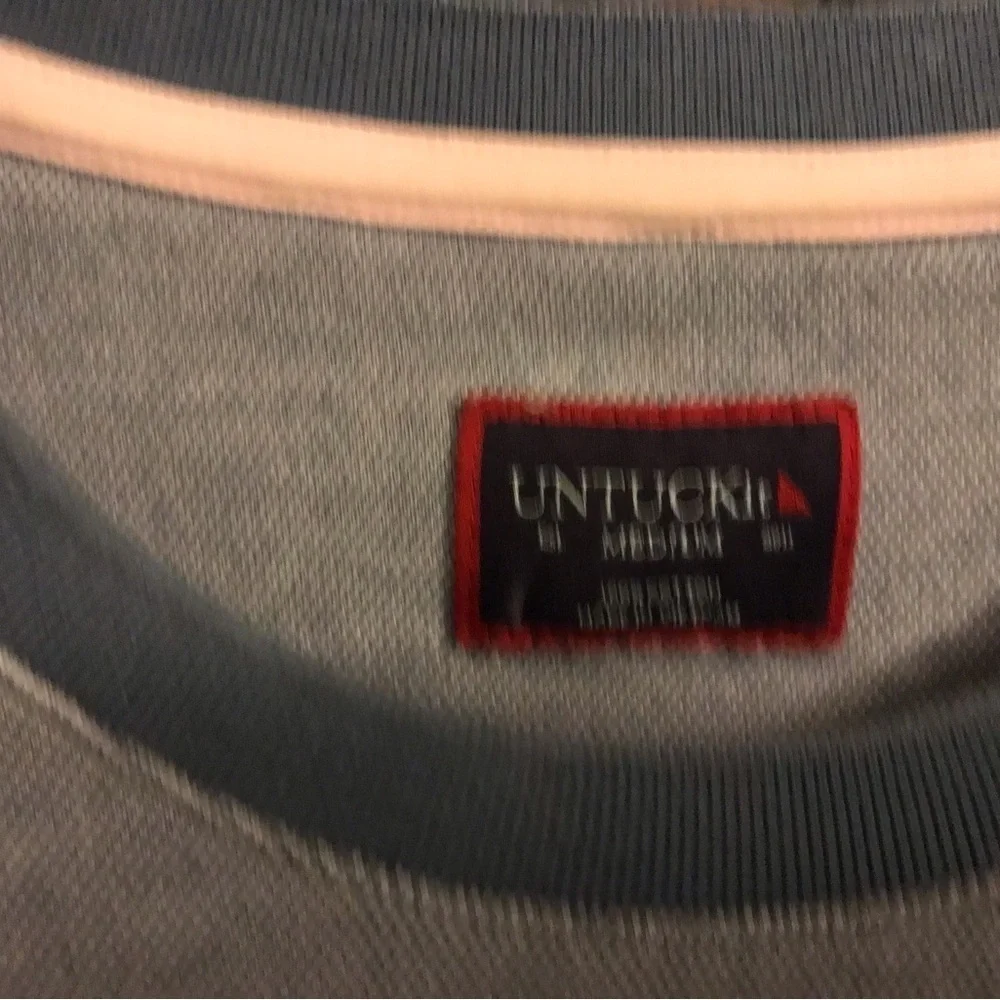Untuckit Shirts Untuckit Andrews Pullover Long Sleeve M Medium - Picture 2 of 5